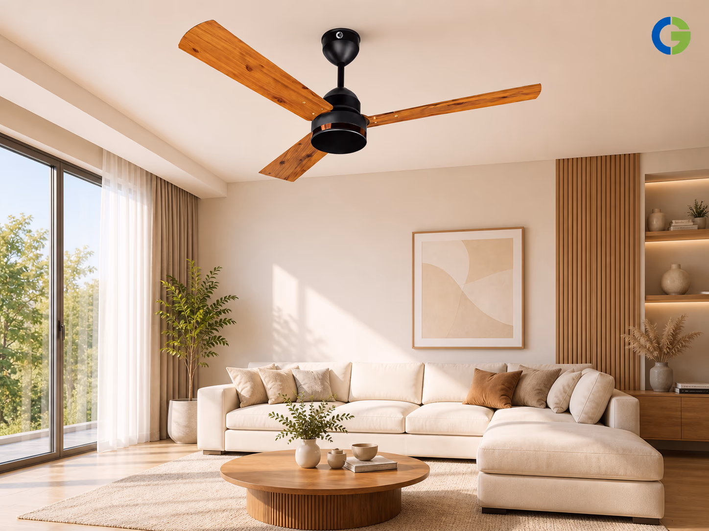 CG fans and water heaters — energy-efficient appliances