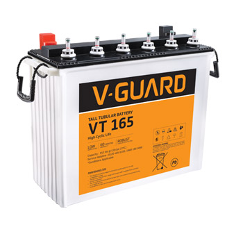 V-Guard VT 12V-165 S Tubular Battery